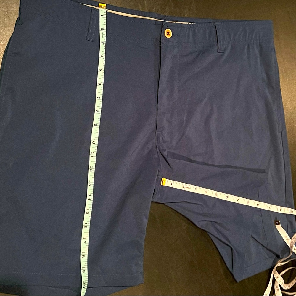 Caribbean Joe Navy Blue Golf Shorts - Picture 7 of 8